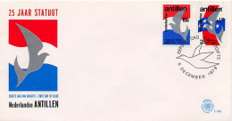 ANTILLE  ANTILLEN - FDC 1979 -   25 JAAR  STATUUT - Antilles