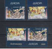 Europa CEPT 2009 Romania 2v + 2v From M/s ** Mnh (VA169) - 2009