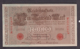 GERMANY - 1910 1000 Mark Circulated Banknote As Scans - 1.000 Mark