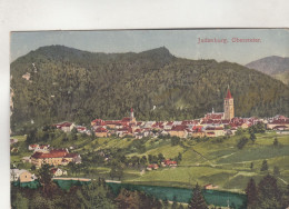 D5921) JUDENBURG - Obersteiermark - Fluss Häuser Kirche 1917 - Judenburg