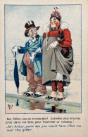 MICH - Cpa Illustrateur - Couple De Bourgeois Et Bourgeoise - Humour - Mich