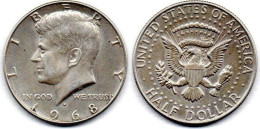 MA 26911 / USA 1/2 Dollar 1968 D TTB+ - 1964-…: Kennedy