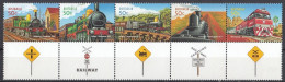 AUSTRALIA 2356-2360,unused,trains - Mint Stamps