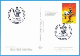 España. Spain. 1973. Matasello Especial. Special Postmark. Exp. Filatelica Militar. Gerona - Macchine Per Obliterare (EMA)