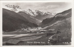 D5934) GERLOS - Zillertal - Tirol - Holzhäuer Im Vordergrund ALT 1951 - Gerlos