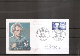 Prix Nobel - Marie Curie ( FDC De France De 1967 à Voir) - Prix Nobel