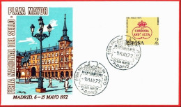 España. Spain. 1972. Matasello Especial. Special Postmark. Feria Nacional Del Sello. Madrid - Frankeermachines (EMA)