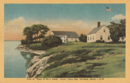 View Of "Pearl Of Orr's Island" House, Casco Bay, Portland, Maine - Portland