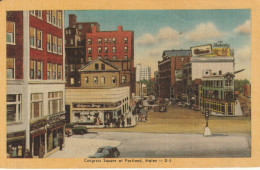 Congress Square At Portland, Maine - Portland