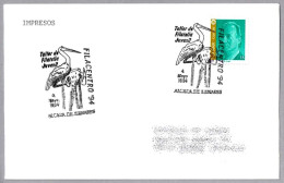 Taller De Filatelia Juvenil - CIGÜEÑA -  STORK. Alcala De Henares 1994 - Mechanical Postmarks (Advertisement)