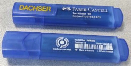 Surligneur Faber Castell Bleu Transports Dachser - Pens