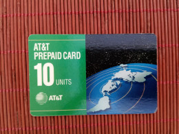 AT& T 10 Units Prepaidcard Used 2 Photos Used Rare - AT&T