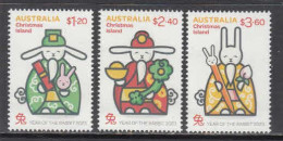 2023 Christmas Island Year Of The Rabbit Complete Set Of 3 MNH @ BELOW FACE VALUE - Christmas Island