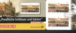 Markenheftchen Bund Gestempelt MH 59 I Stempel Weiden / Preußische Schlösser - 2001-2010