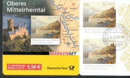 Markenheftchen Bund Gestempelt MH 63 A  Stempel Weiden / Mittelrheintal - 2001-2010