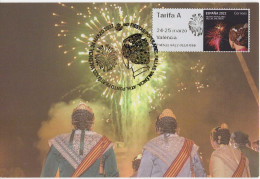 SPAIN. MAXIMUM CARD. FALLAS DE VALENCIA. ATM. 2022 - Tarjetas Máxima