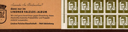 Markenheftchen Bund Postfr. MH 10 (1) Rechts Offen Neuf MNH  ** - 1951-1970