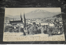 A1029    Luzern Und Pilatus   1900 - Lucerne