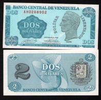 Venezuela 2 Bolivares 05.10.1989 Unc - Venezuela