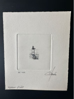 France 2007 YT 4114 Epreuve D'artiste ETAT Proof Phare Leuchtturm Lighthouse Ar-Men Chaussée De Sein - Artist Proofs