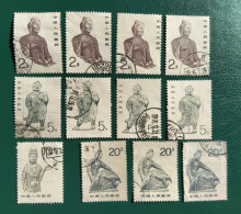 PRC's 1988 Buddhist Statues, Complete Serie, Used. - Used Stamps