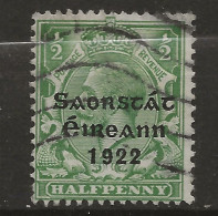 Ireland, 1922, SG  52, Used - Oblitérés