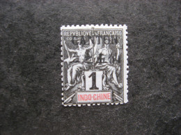 A). Canton: TB N° 17, Neuf X. - Unused Stamps