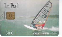 PIAF De BREST 30 Euros Date 07.2010     2500 Ex - Parkkarten