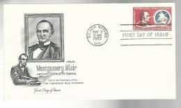 53285 ) USA First Day Cover  Silver Springs Postmark 1963 - 1961-1970