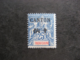 Canton: TB N° 25, Neuf X. - Ongebruikt