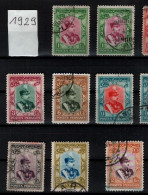 ! 1929 Lot Of 15 Old Stamps From Persia, Persien - Irán