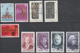 Luxembourg    .   Y&T     .    9  Timbres     .    O     .      Oblitéré - Gebraucht