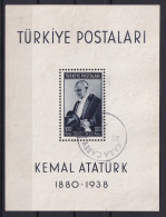 TURKEY 1939/40 - Canceled - Sc# 841 - Block 1 - Usati