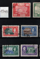 ! 1949-1950 Collection Lot Of 19 Old Stamps From Persia, Persien, Iran - Irán