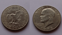 USA 1 $ 1972 D EISENHOWER KM# 203 - 1971-1978: Eisenhower