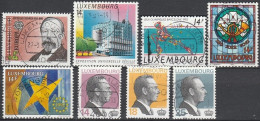 Luxembourg    .   Y&T     .    8  Timbres    .    O     .      Oblitéré - Used Stamps