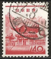 Japan 1962 - Mi 760 - YT 701 ( Temple Nikko ) - Gebruikt