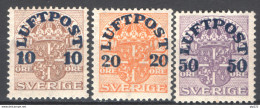 Svezia 1908 Unif.A1/3 **/MNH VF/F - Neufs