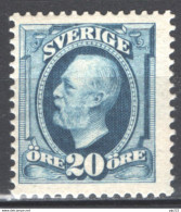 Svezia 1911 Unif.66 **/MNH VF/F - Unused Stamps