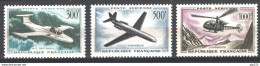 Francia 1957 Posta Aerea Unif.A35/37 **/MNH VF - 1927-1959 Nuevos