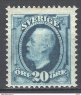 Svezia 1891 Unif.45 **/MNH VF/F - Ungebraucht