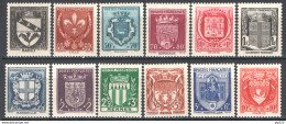 Francia 1941 Unif.526/37 **/MNH VF/F - Nuevos