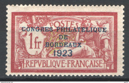 Francia 1923 Unif.182 */MH VF/F - Nuovi