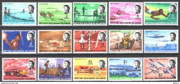 Salomon 1968 Y.T.161/75 **/MNH VF - British Solomon Islands (...-1978)