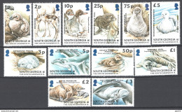 Falkland Dep. Georgia Del Sud 2004 Y.T.381/92 **/MNH  VF - Georgia Del Sud