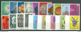 Lussemburgo 1976 Annata Completa / Complete Year **/MNH VF - Volledige Jaargang