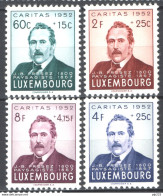 Lussemburgo 1952 Unif.461/64 **/MNH VF - Unused Stamps
