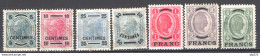 Uffici A Creta 1903 Unif.1/7 */MH VF/F - Oostenrijkse Levant