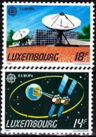 LUXEMBOURG / LUXEMBURG 1991 EUROPA: Space. Radar Satellites. Complete Set, MNH - 1991