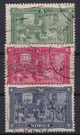 NORWAY 1914 - Canceled - Sc# 96-98 - Gebruikt